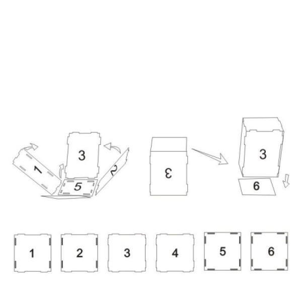 (Hitam) Kotak Display Cocok untuk Mini Figur Blok Bangunan, Tempat Penyimpanan Model dengan Penutup Debu, Rak Pajangan, 20x40.5x21cm